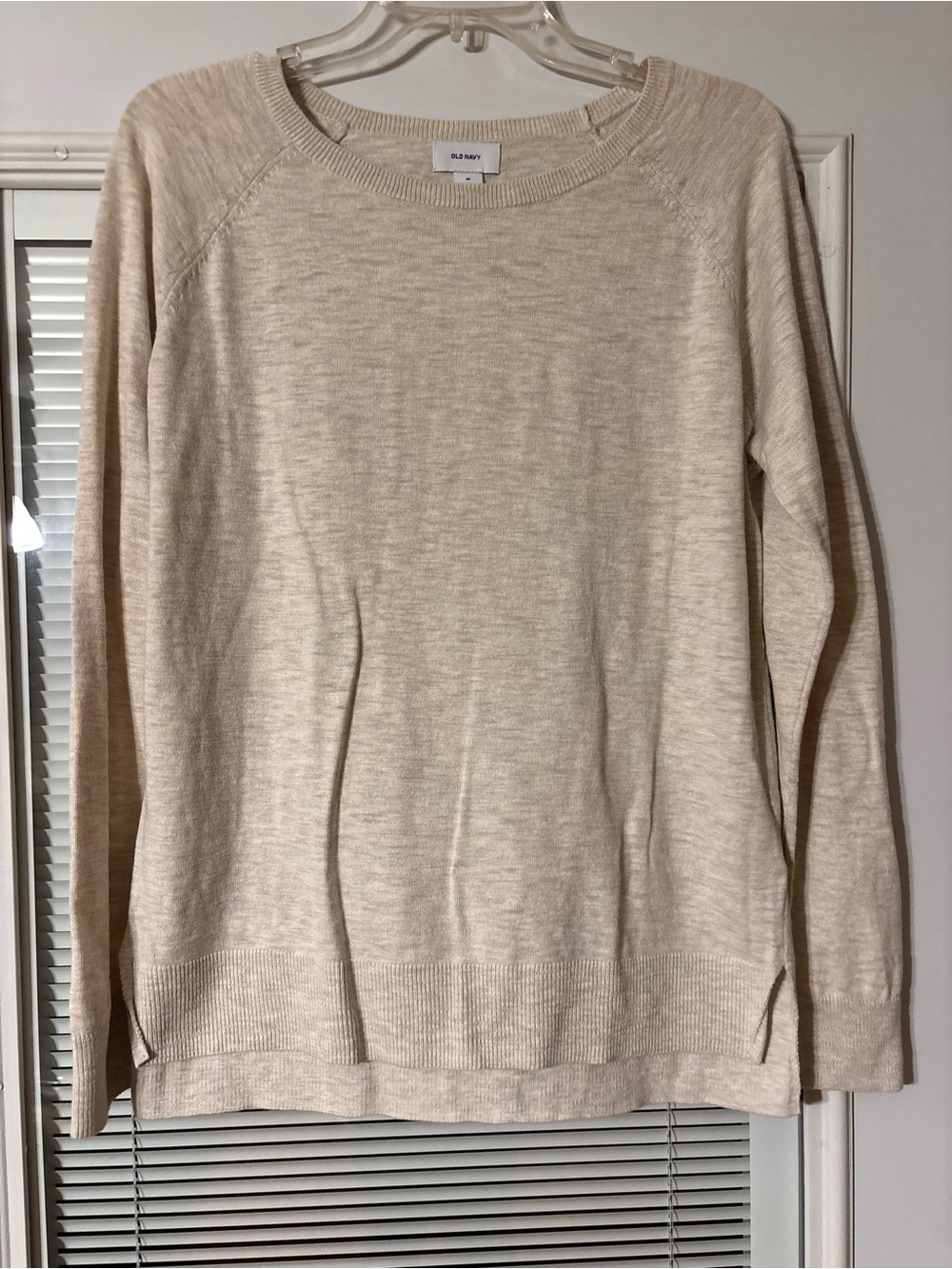 Old Navy Cream Crewneck Sweater